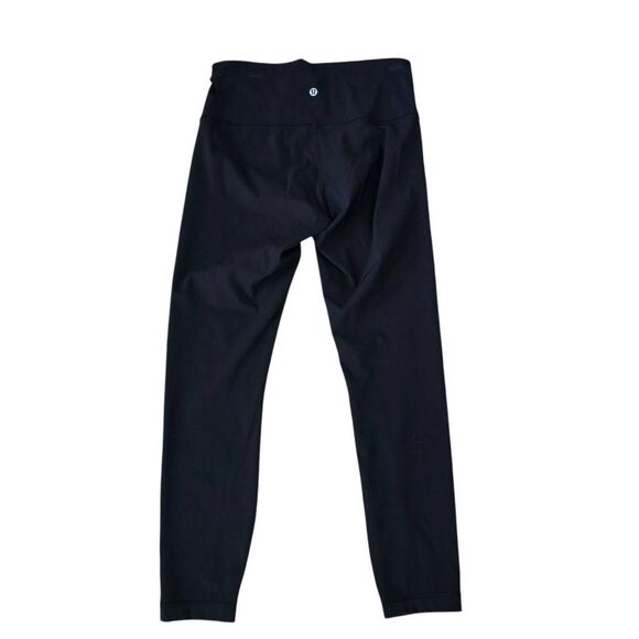 Lululemon Wunder Leggings Women's Size 8 Black Pull-On Yoga Athletic - Picture 5 of 7